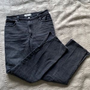 ABERCROMBIE 90s straight ultra high rise jeans